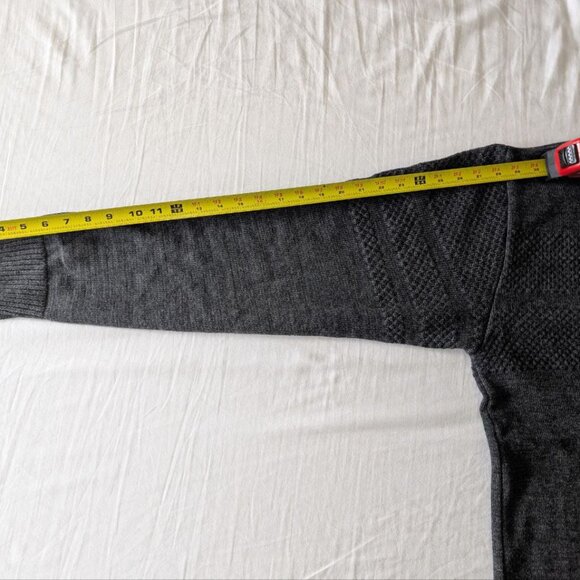 Mads Norgaard Wool Klemens Zip Knit (Vanilla Ice) - Picture 8 of 10